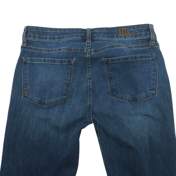 Kut From The Kloth Boyfriend Jeans Womens 6 Straight Mid Rise KP9065MA2 Denim - Picture 12 of 16